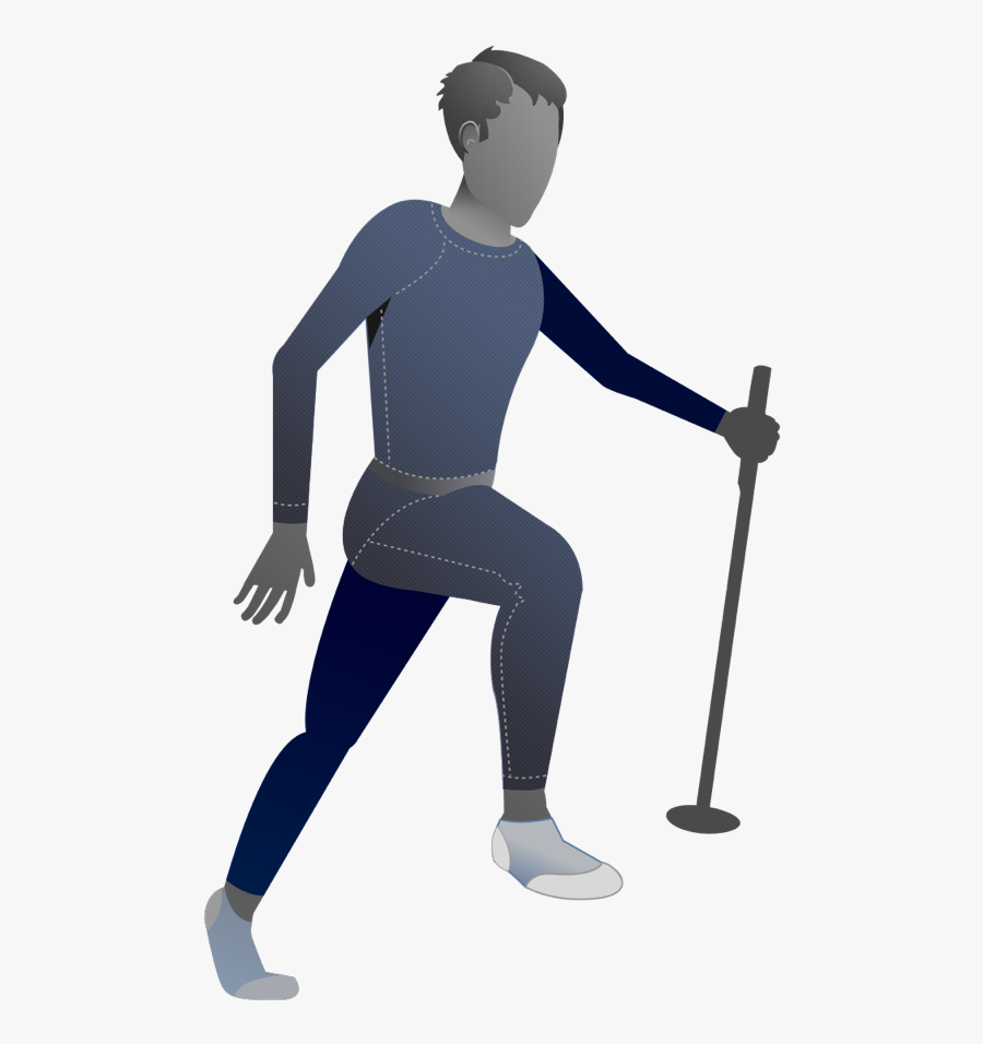 Illustration Of Base Layer Apparel - Standing, Transparent Clipart