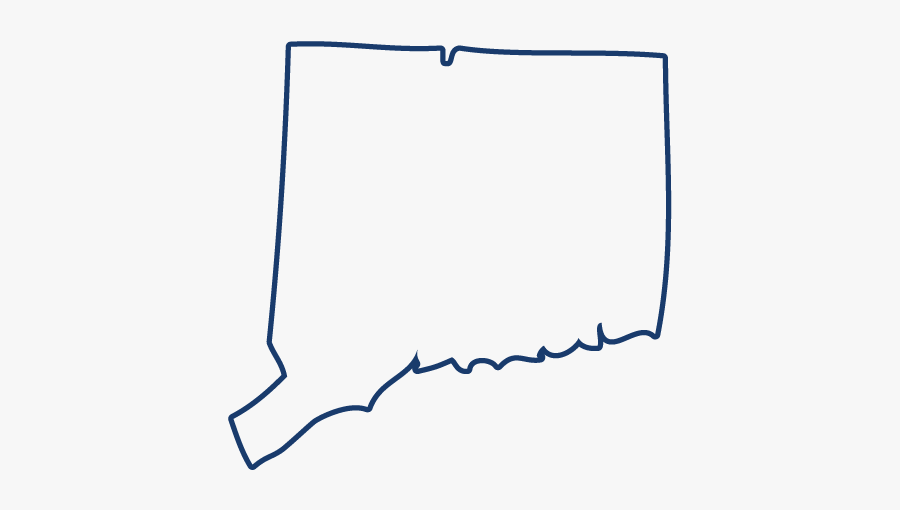 Connecticut - Line Art, Transparent Clipart