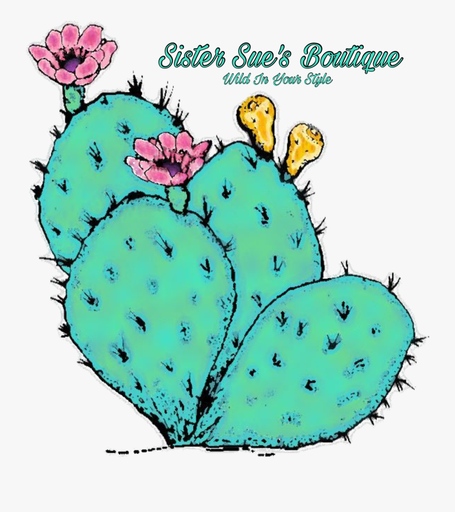 Transparent Nopal Png - Eastern Prickly Pear, Transparent Clipart