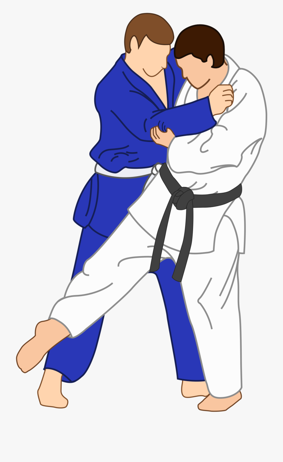 Karate Clipart Logo - Jiu Jitsu Png Vector, Transparent Clipart