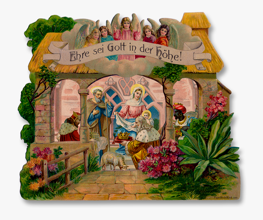 Nativity Christmas Cards Best - Illustration, Transparent Clipart