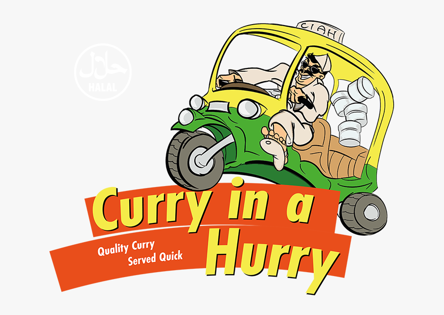 Curry In A Hurry Logo Png, Transparent Clipart