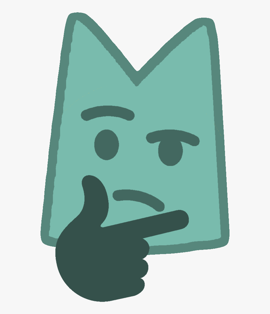 Discord Thinking Emoji Png, Transparent Clipart