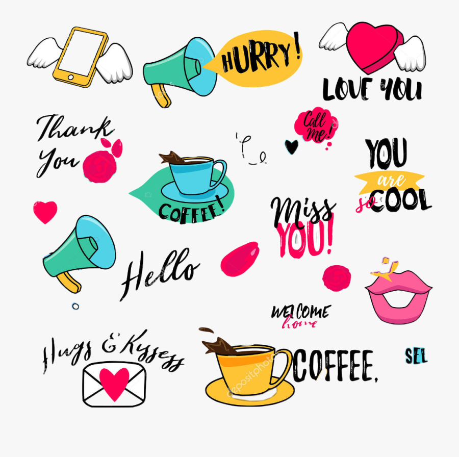 Transparent Hurry Up Clipart - Pegatinas De Las Redes Sociales, Transparent Clipart