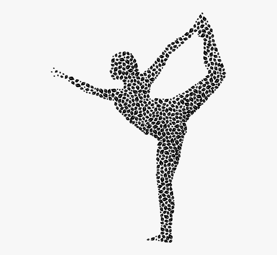 Ballet Dancer,computer Icons,yoga - Yoga Poses Black And White, Transparent Clipart