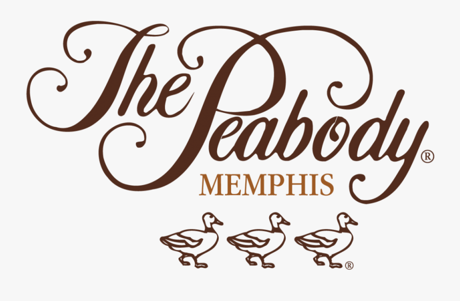 Peabody 3 Duck - Peabody Hotel Memphis Logo, Transparent Clipart