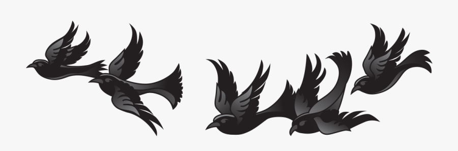 Transparent Blackbird Clipart - Vaux S Swift, Transparent Clipart