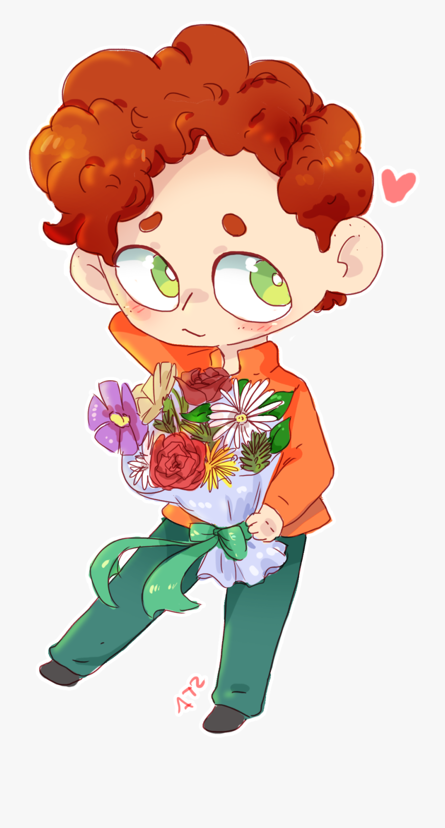 #my Art #fan Art #south Park #kyle #kyle Broflovski - Cartoon, Transparent Clipart