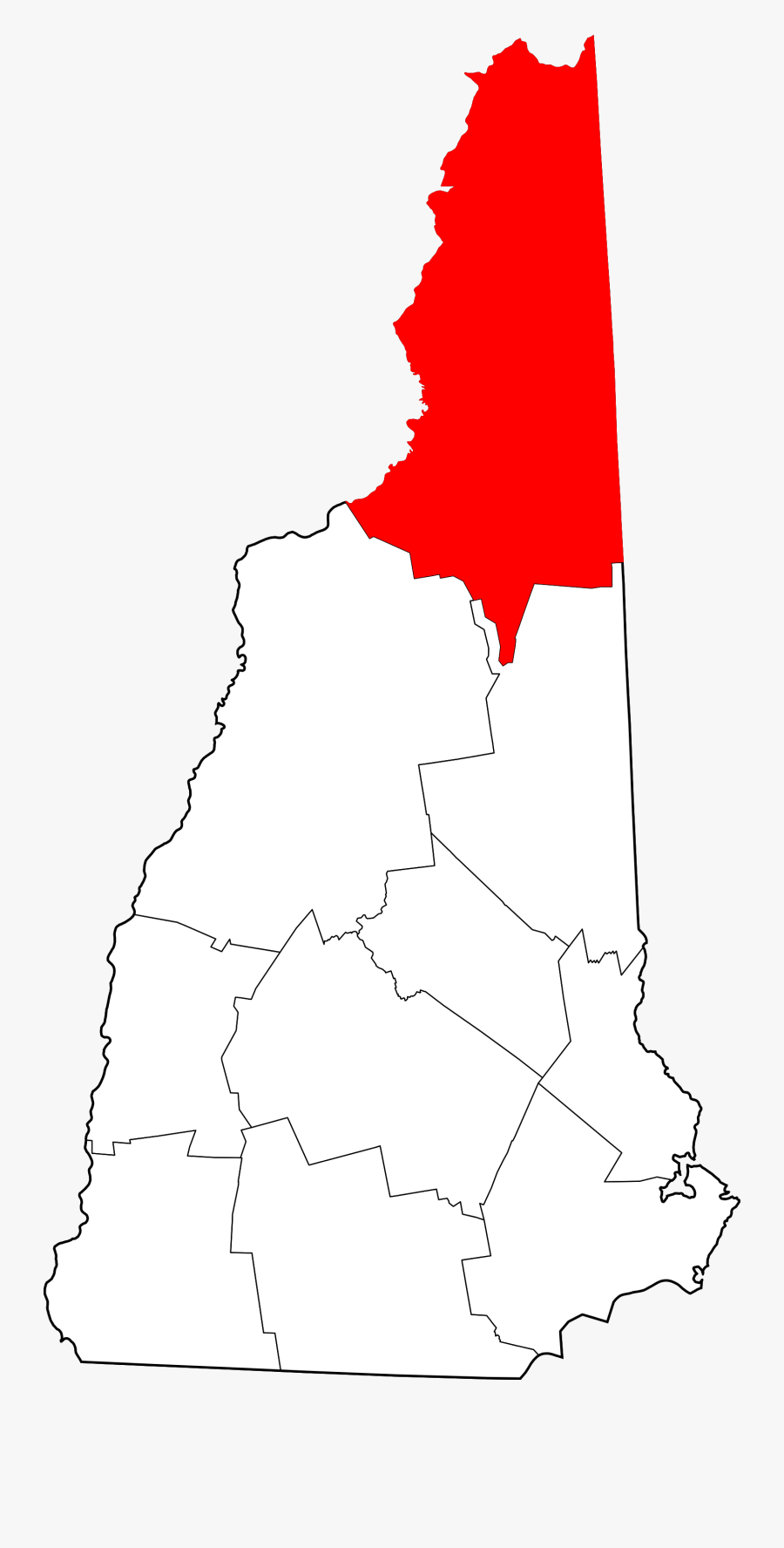 Coos County New Hampshire, Transparent Clipart