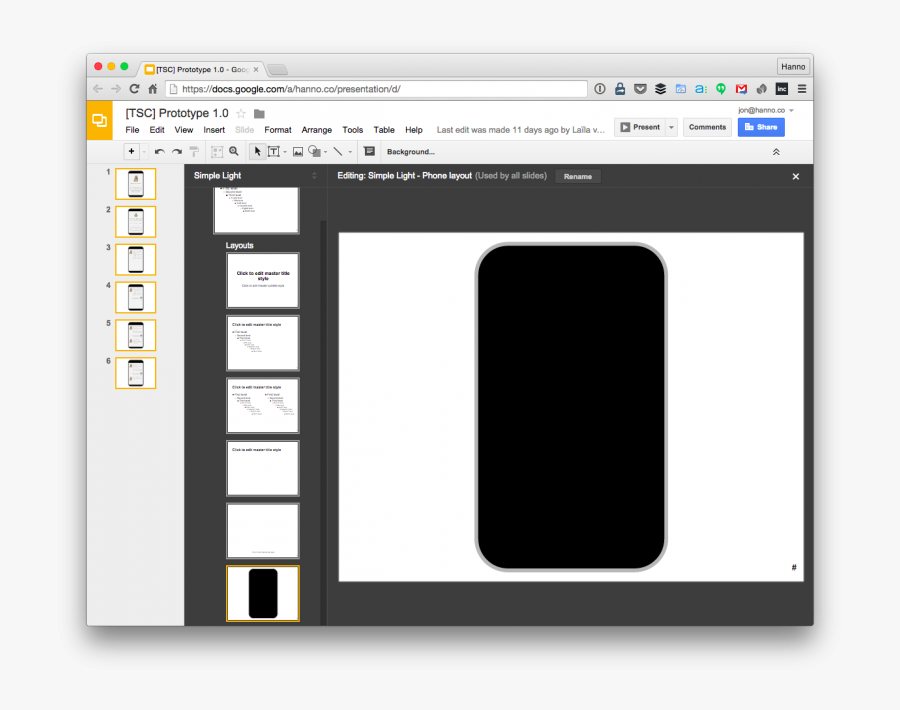Clip Art Google Slides - Google Slides Prototype Template, Transparent Clipart