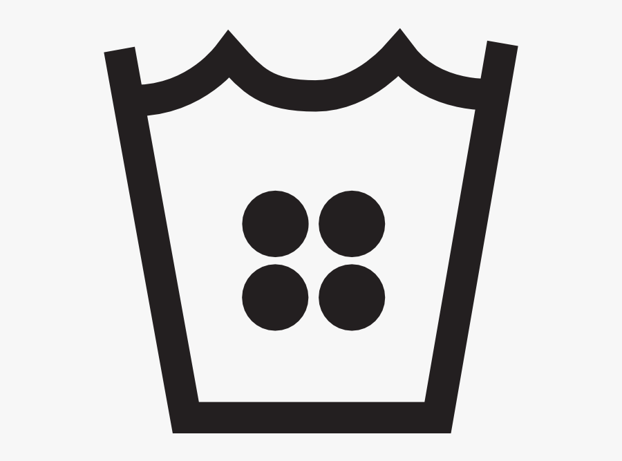 Symbol For Wash In Washing Machine, Transparent Clipart