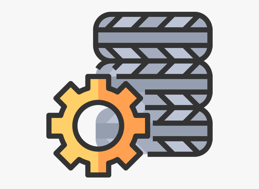 Types Of Tires - Content Management System Icon, Transparent Clipart