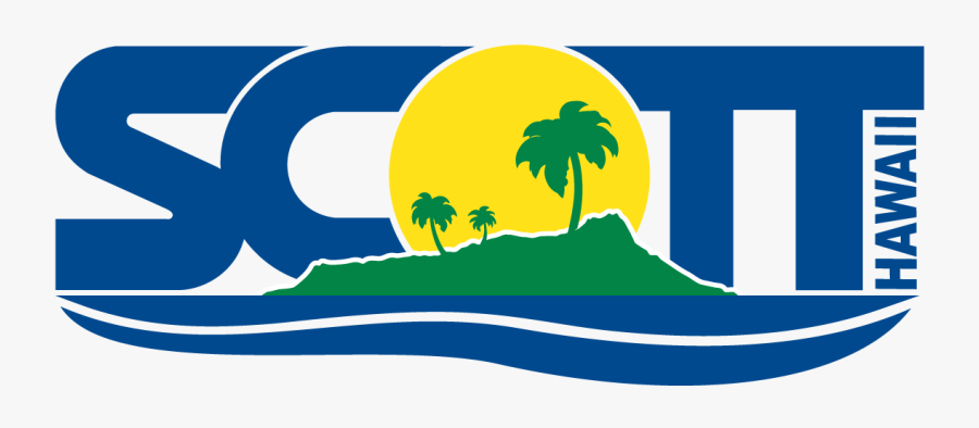 Scott Hawaii Logo, Transparent Clipart
