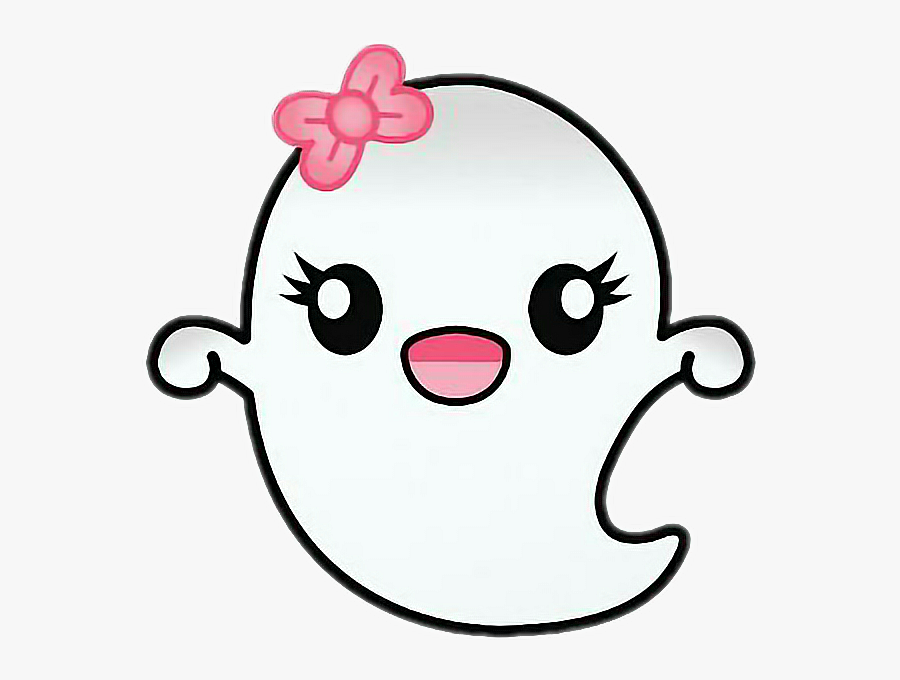 Girl Ghost Cartoon Cute, Transparent Clipart