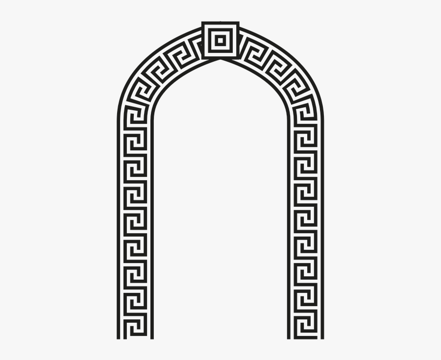 Vector, Png, Hercules, Globe Png, World, Earth - Greek Round Pattern, Transparent Clipart