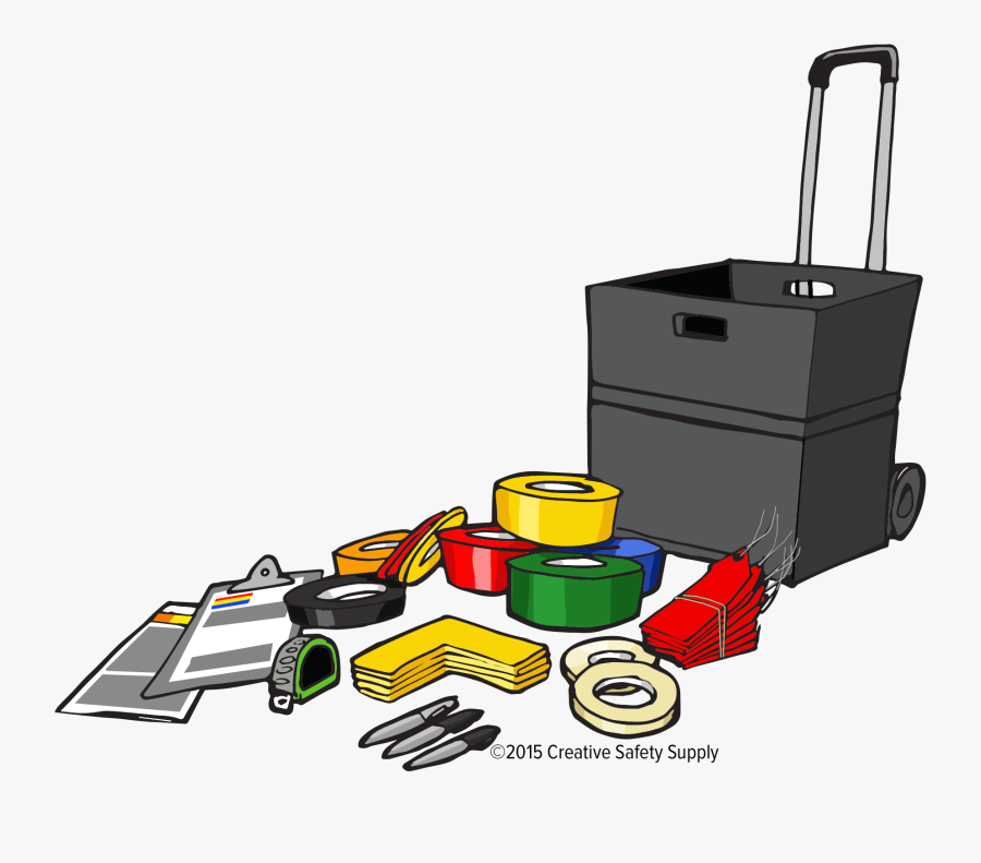 Lean Supplies - Creative Safety Supply 5s, Transparent Clipart