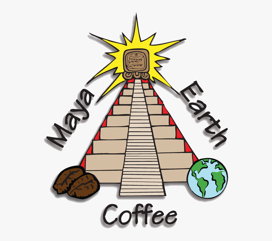 Maya Earth Guatemalan Coffee - Illustration, Transparent Clipart