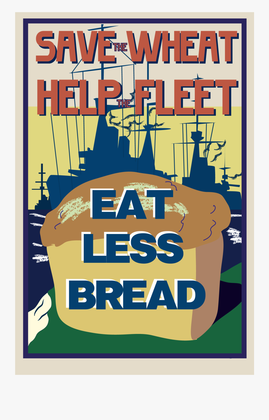 Wheat And Help The Fleet, Transparent Clipart