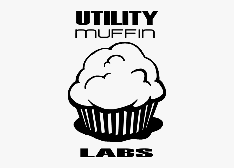 Muffin Clip Art Black And White, Transparent Clipart