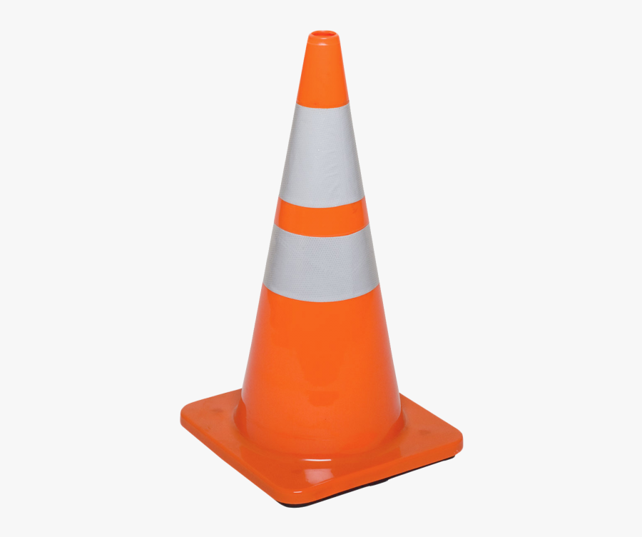 Transparent Cone Safety - Traffic Cone No Background, Transparent Clipart