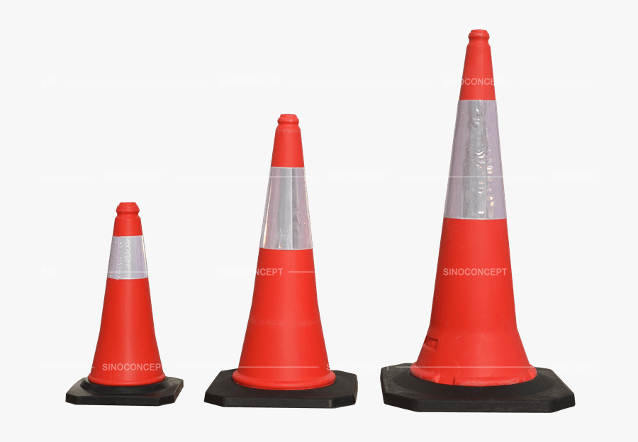 Plastic Traffic Cone, Transparent Clipart