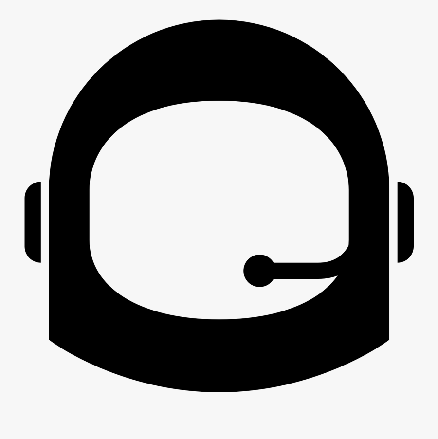 Astronaut Helmet Png - Logo Youtube Png Circular, Transparent Clipart