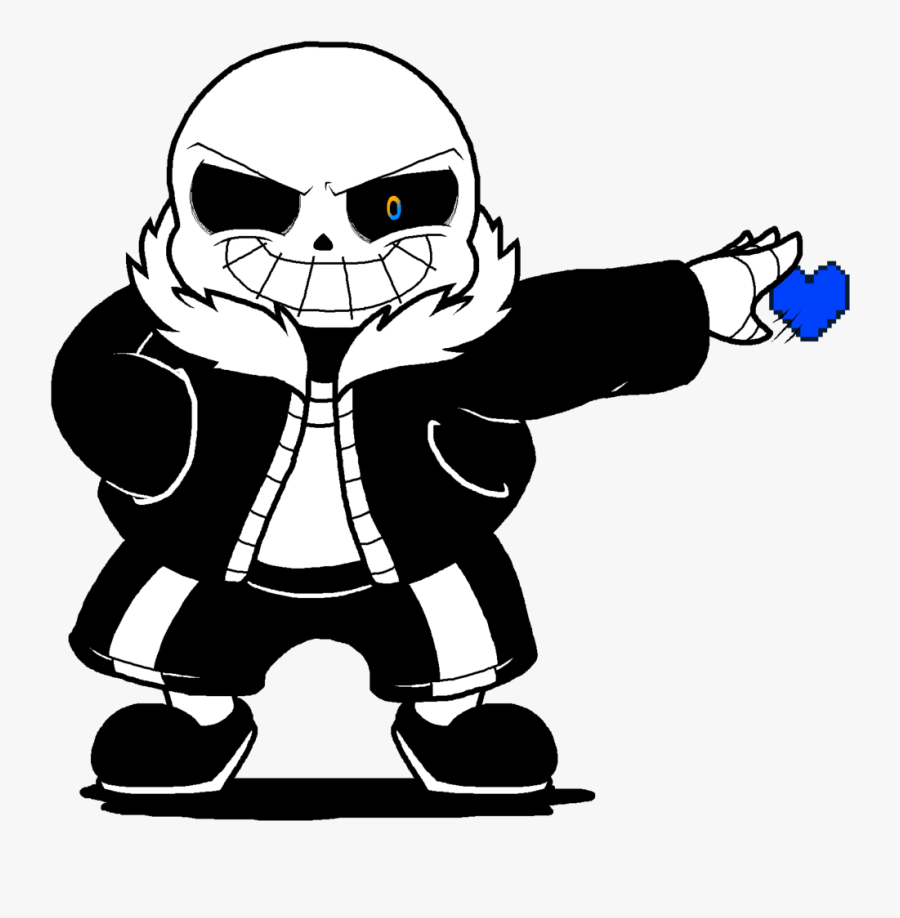 Astronaut Clipart Side View - Bad Time Sans Undertale, Transparent Clipart