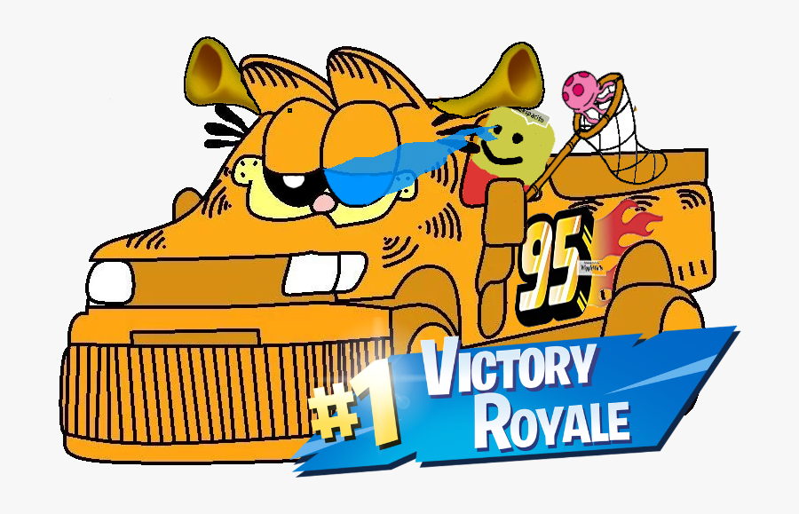 Garfield Thanos Car, Transparent Clipart