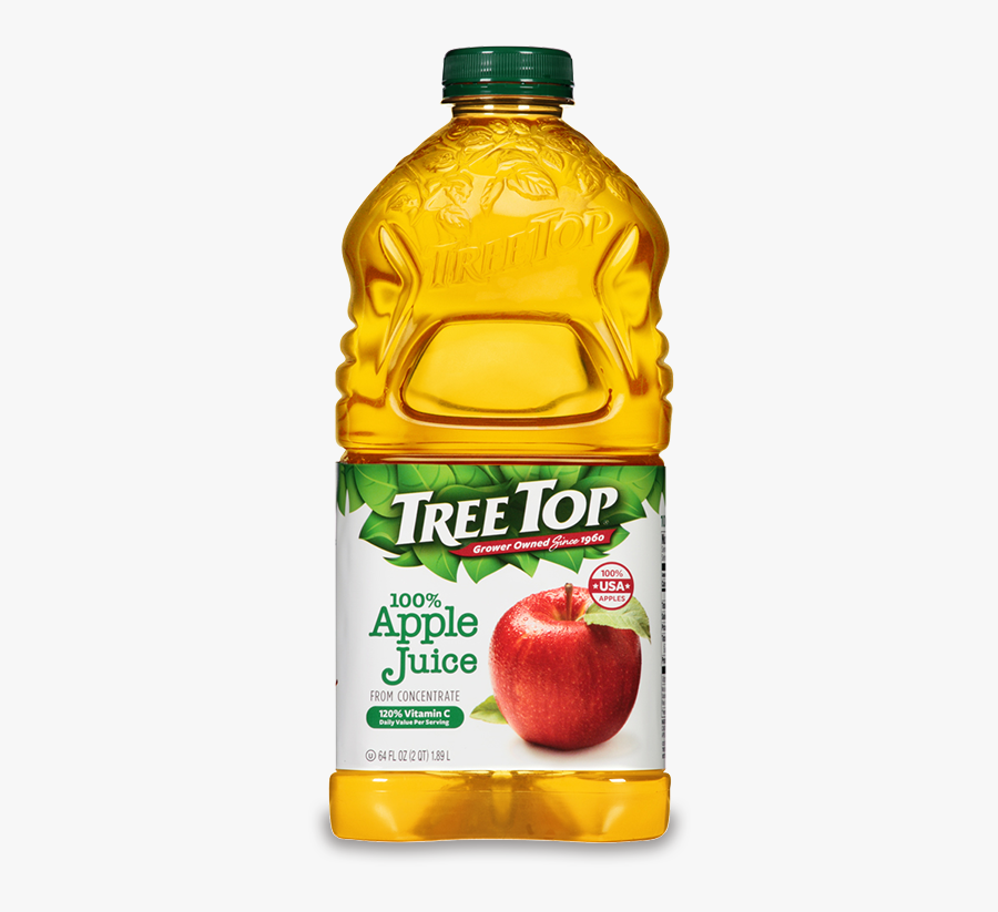 Tree Top Juice 64oz - Tree Top Apple Juice 64 Oz, Transparent Clipart
