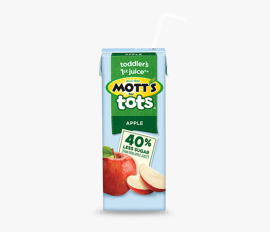 Juices Applesauces Snacks Recipes - Mott's Apple Juice Tots, Transparent Clipart