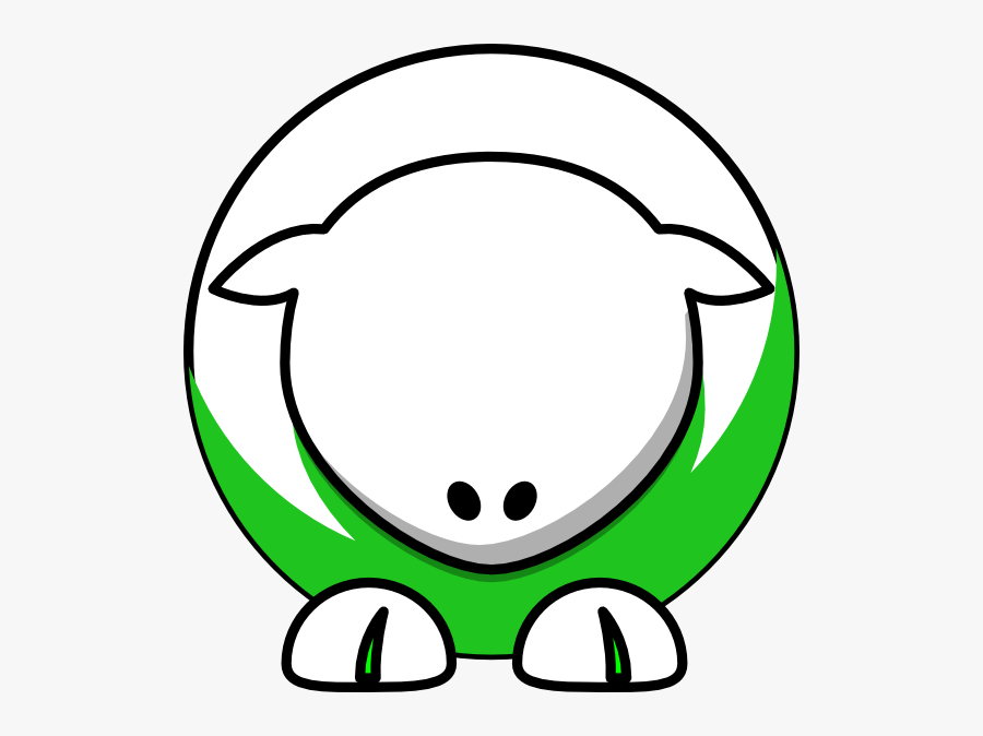 Transparent Sheep Clip Art - Cartoon Outline, Transparent Clipart