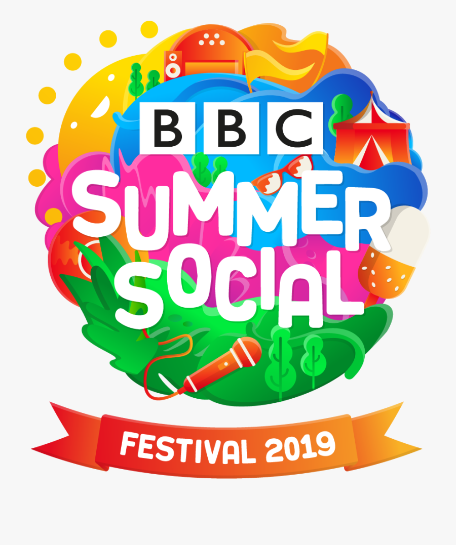 Bbc Summer Social Logo, Transparent Clipart