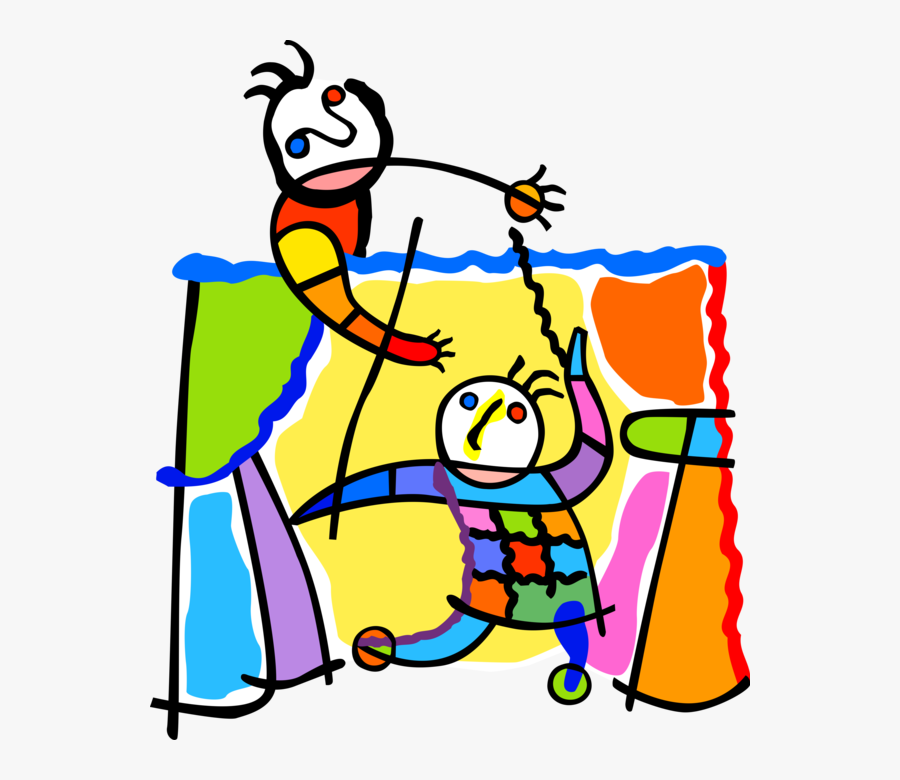 Vector Illustration Of Puppeteer Performs Puppet Show - Clip Art Teatro Png, Transparent Clipart