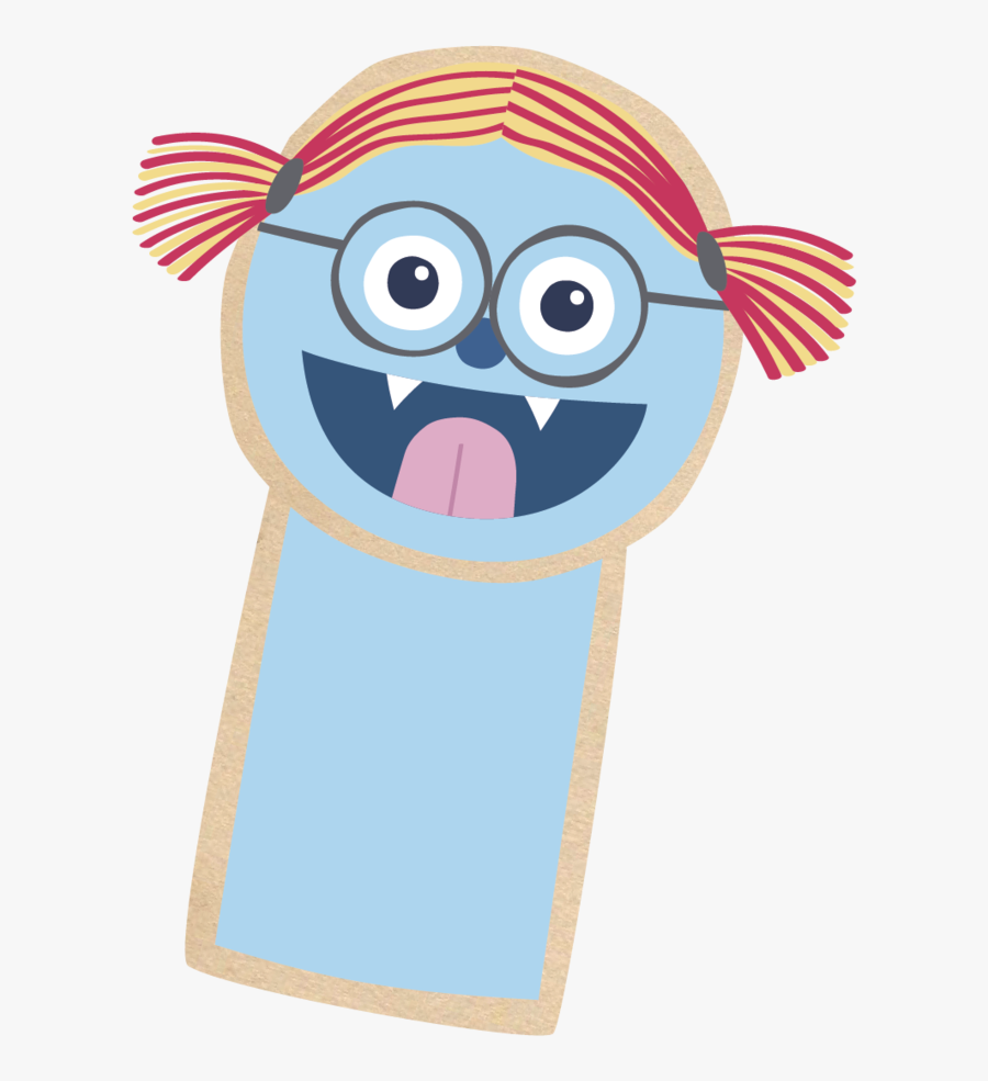 Transparent Finger Puppet Clipart - Cartoon, Transparent Clipart