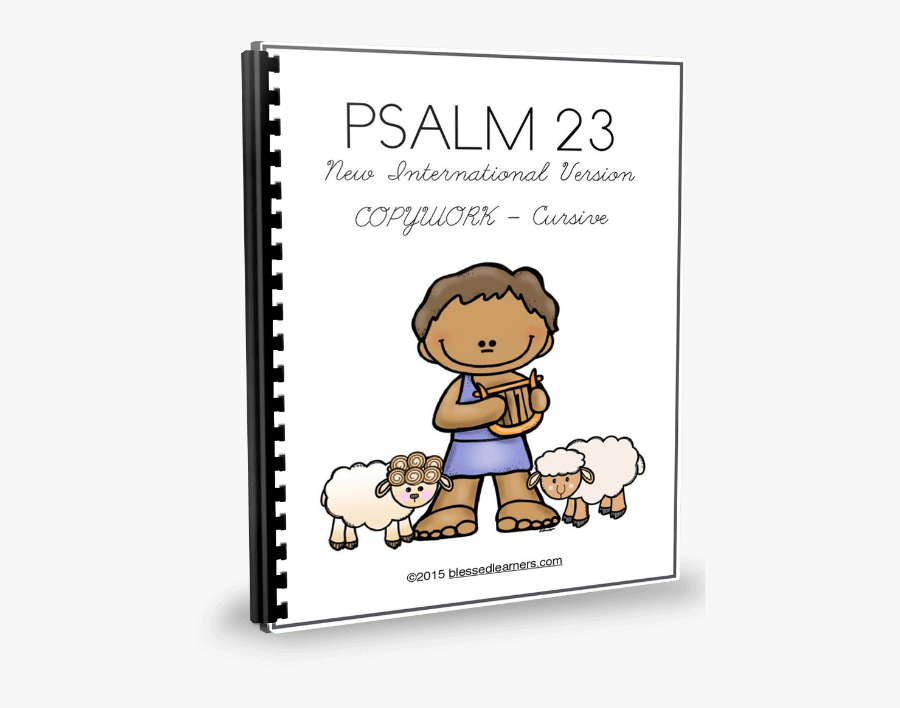 Psalm 23 Is One Of Many Famous Chapters Taken From - Psalms 1 Cartoon, Transparent Clipart