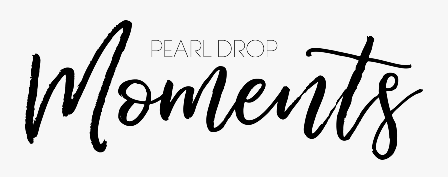 Pearl Drop Moments, Transparent Clipart