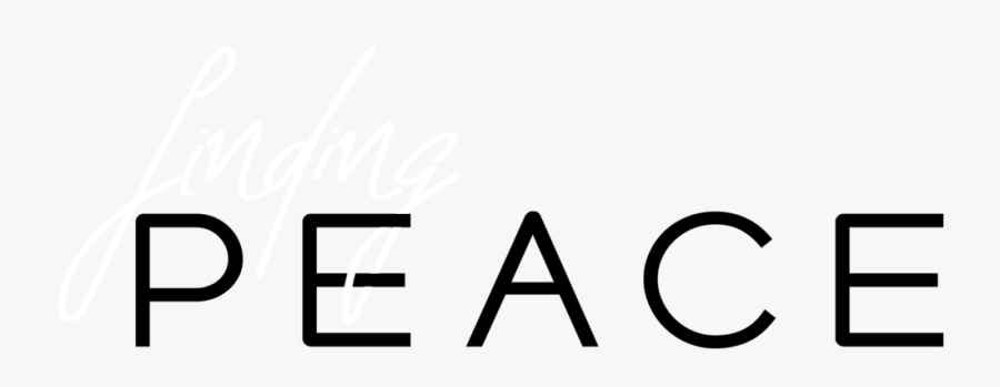 Logo Finding Peace, Transparent Clipart