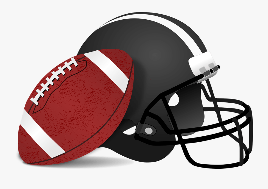 Football And Helmet Clipart, Transparent Clipart