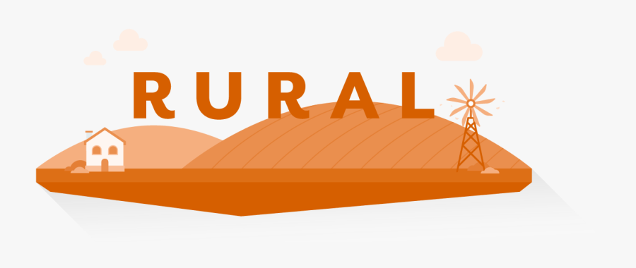 Rural Land Use Graphic - Illustration, Transparent Clipart