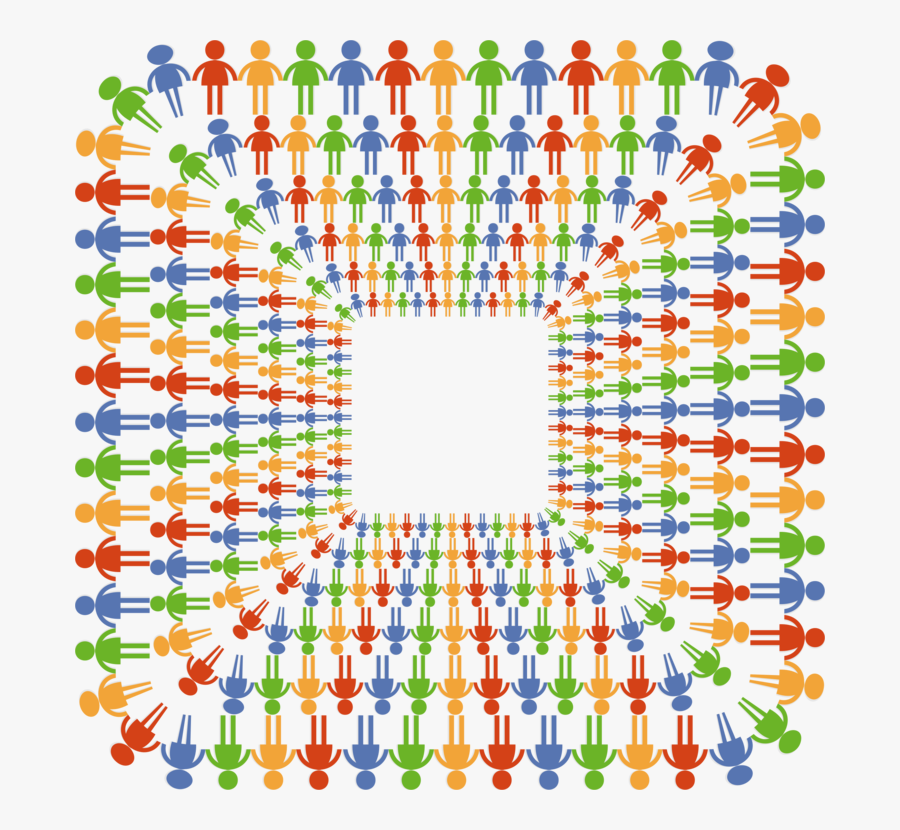 Square,art,symmetry - Community Page Border, Transparent Clipart