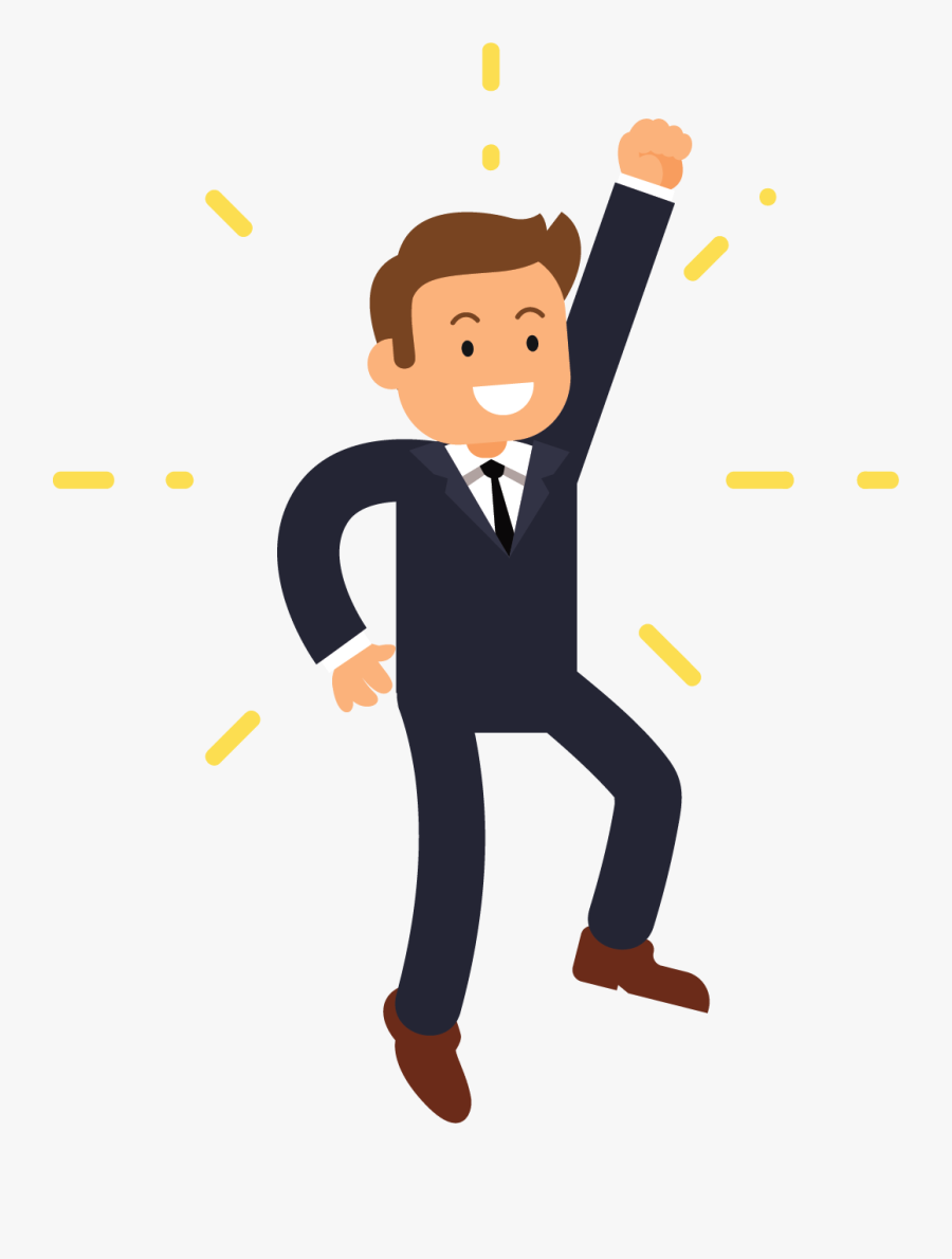 Leads In Management Cartoon, Transparent Clipart