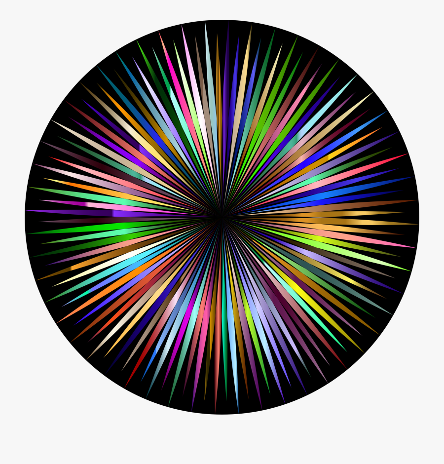 Spiky Corona 5 With Background Clip Arts - Circle, Transparent Clipart