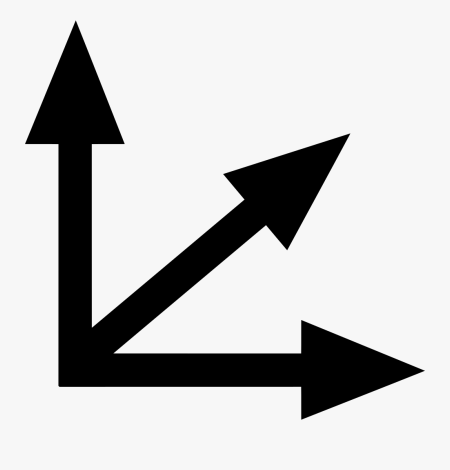 Art,graphics,cold Weapon,black And White,sign,triangle - Multi Arrow Icon Png, Transparent Clipart