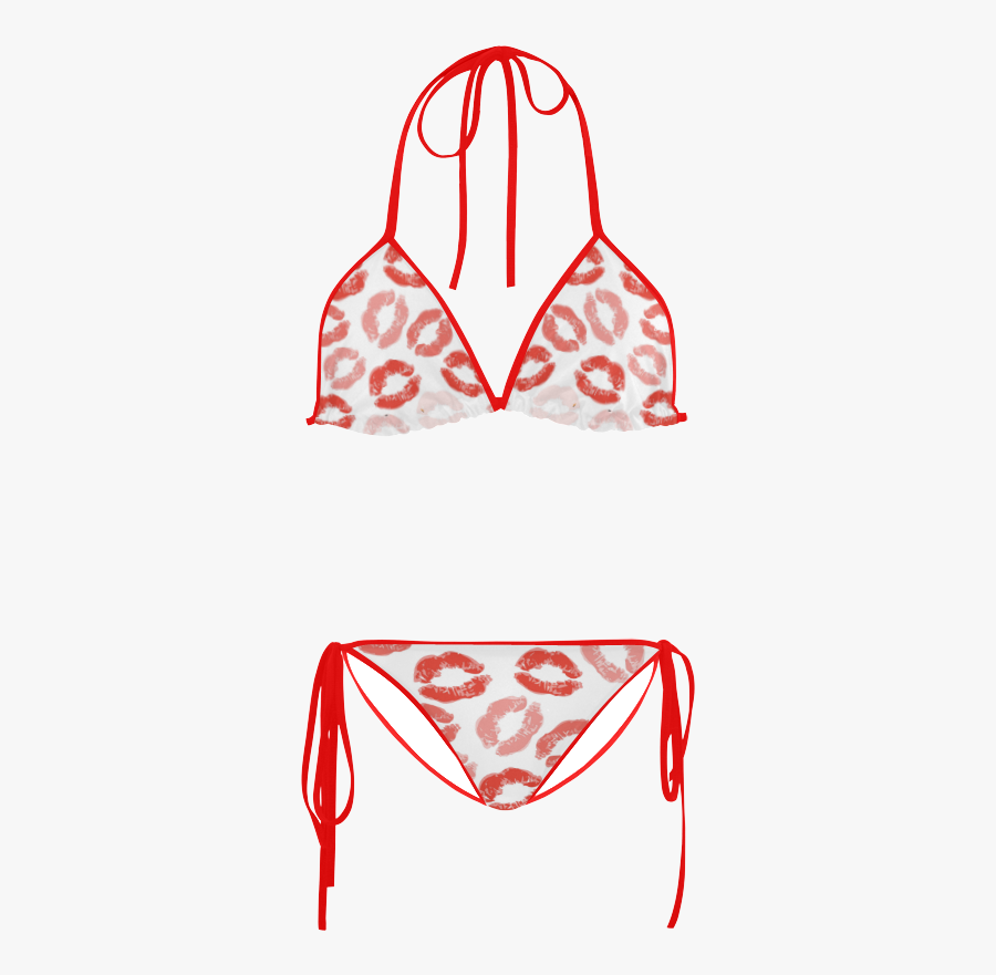 Kiss Background Custom Bikini Swimsuit - Guinea Pig In A Bikini, Transparent Clipart