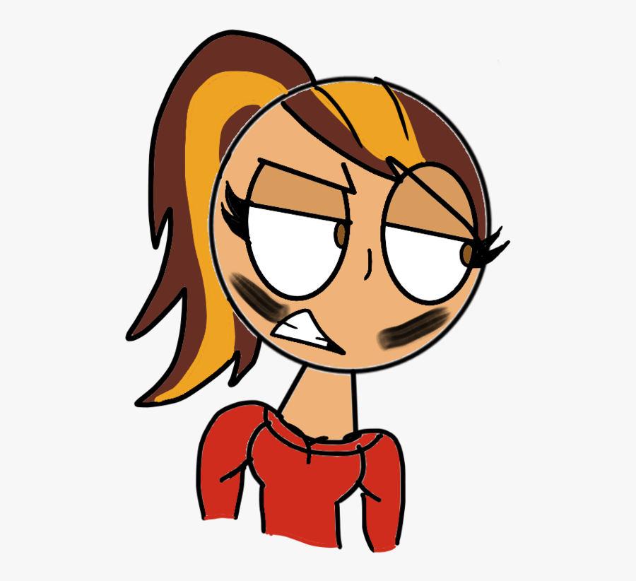 Don"t Mess With Her - Cartoon, Transparent Clipart