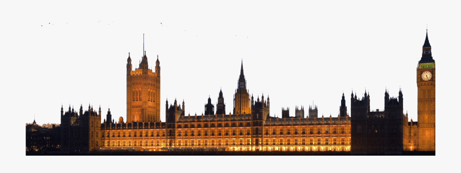 Transparent City Clip Art - Houses Of Parliament, Transparent Clipart