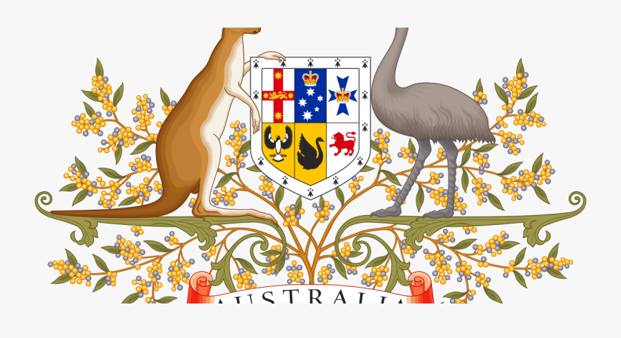 Australian Coat Of Arms, Transparent Clipart