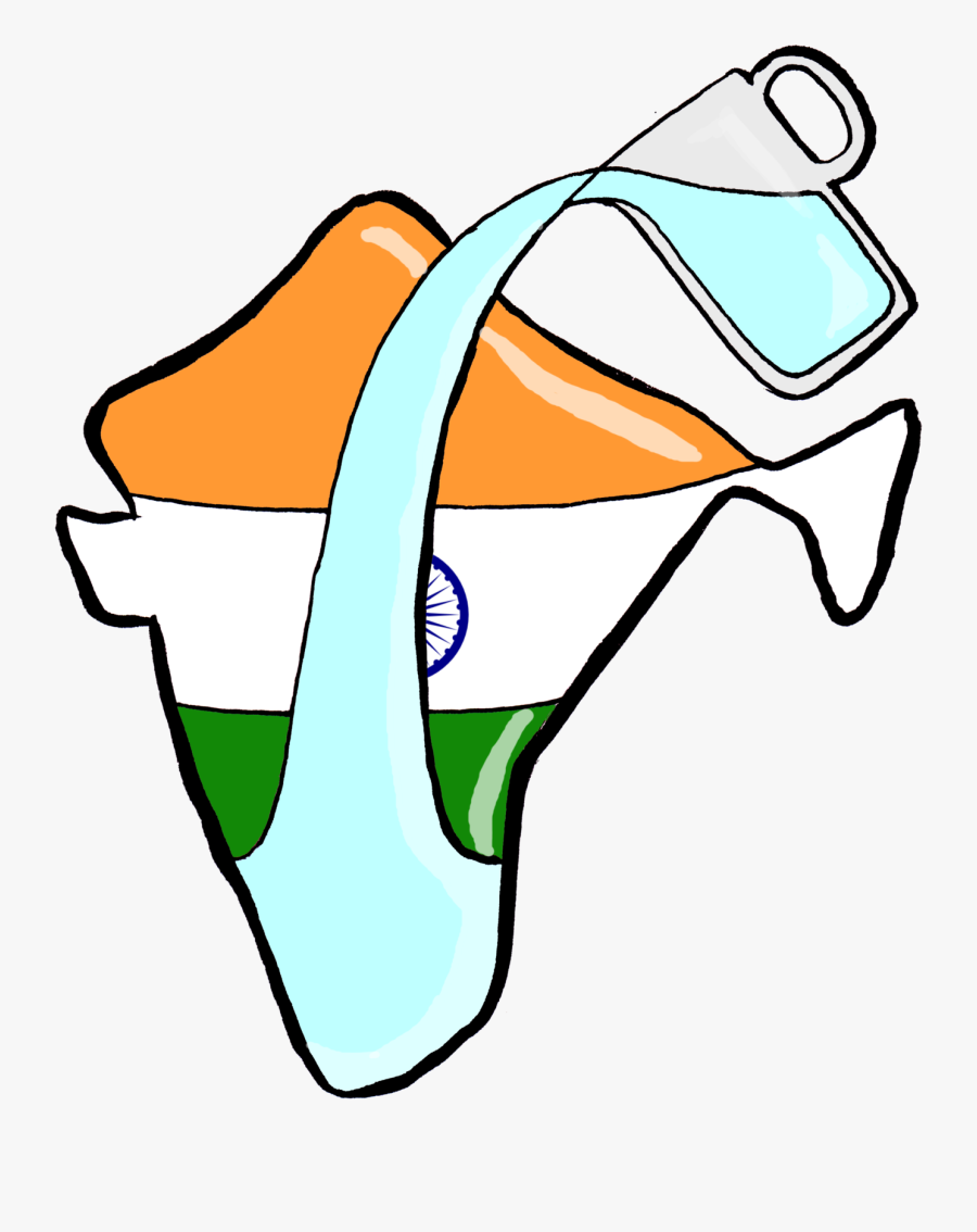 Aug 18 Fighting For Water Conservation In India Clipart - Conservation Of Water Clipart, Transparent Clipart