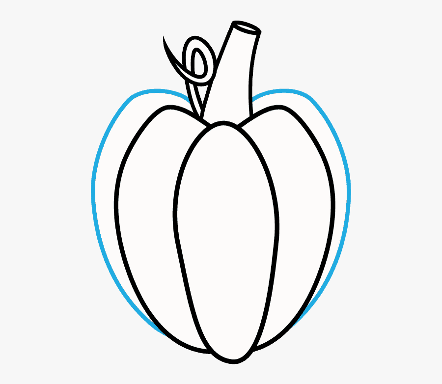 How To Draw Pumpkin - Drawings Of Pumpkin Shapes, Transparent Clipart