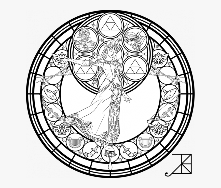 Legend Of Zelda Coloring Pages, Transparent Clipart